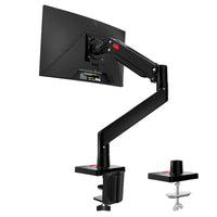 MS05 Monitorhalterung, Gasfeder Monitor-Schreibtischhalterung Monitorarm