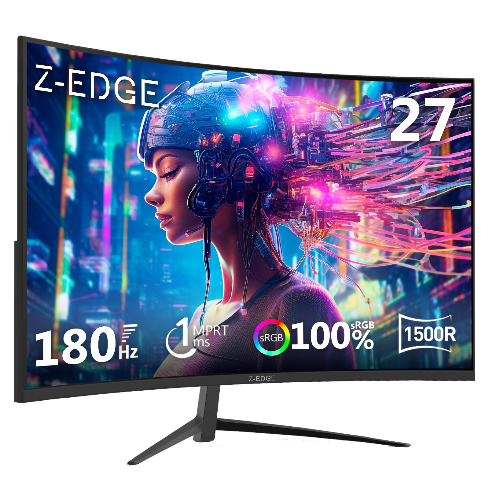 Z-EDGE UG27 Curved Gaming Monitor 27