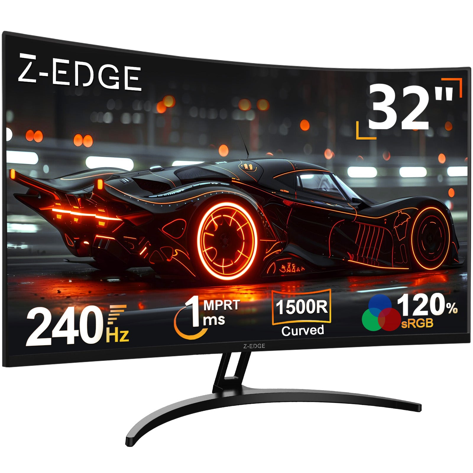 Z-Edge 32インチ ゲーミングモニター UG32P 240Hz Z-EDGE UG32P 240Hz Curved Gaming Monitor