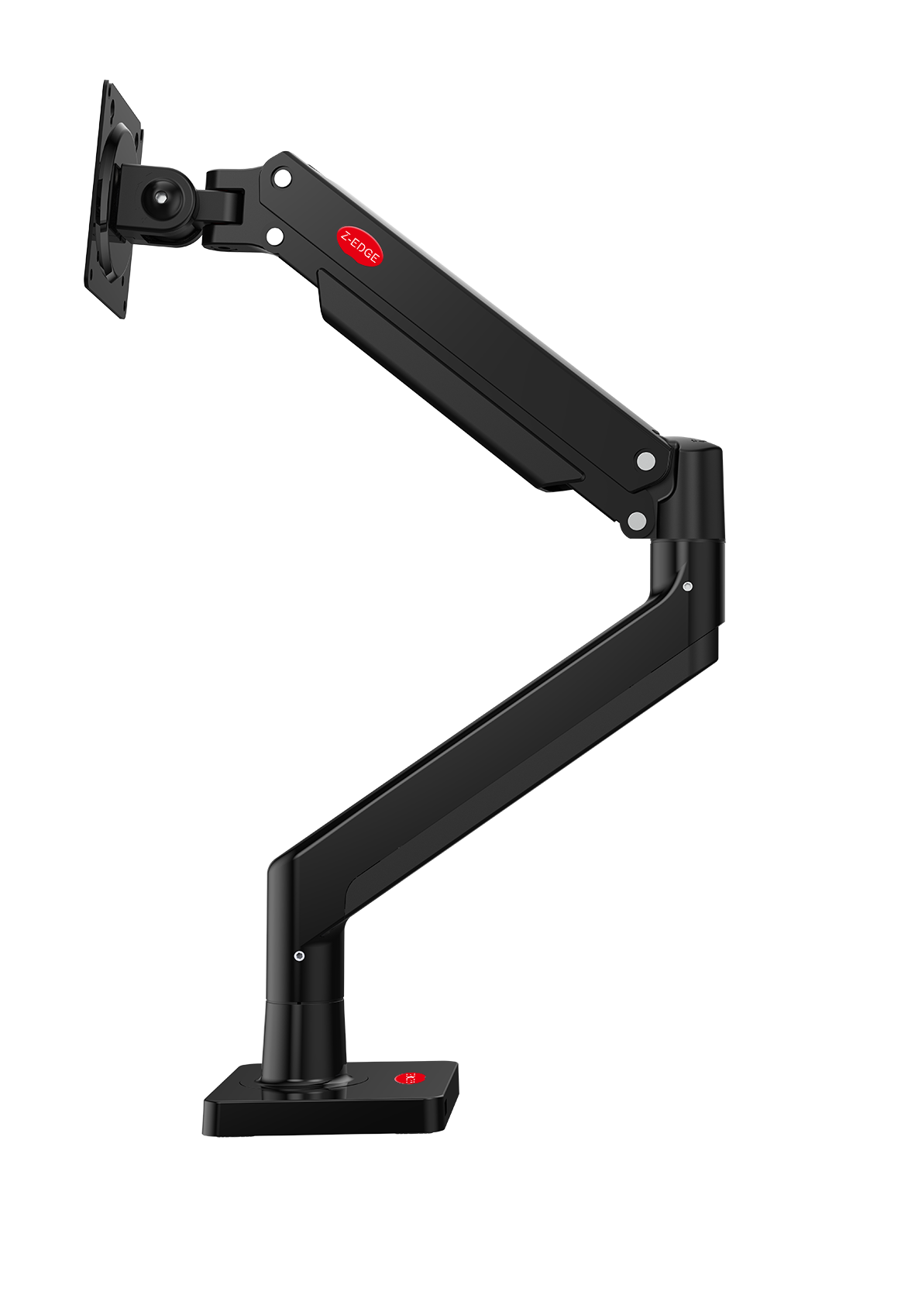 ZEDGE MS01 Monitor Mount, Gas Spring Monitor Desk Mount Monitor Arm