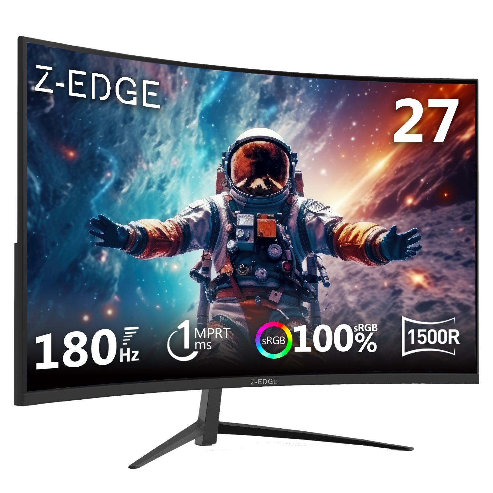 Z-EDGE UG27 Curved Gaming Monitor 27