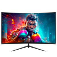 Z-EDGE 27" 200Hz Curved Gaming Monitor 1ms Full HD 1080P, HDMI & DP Port, Suporte para Montagem na Parede VESA