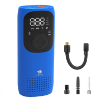 Inflador de aire portátil ZAI02 de 150 PSI con pantalla digital