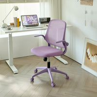 Z-EDGE Office Chair, Ergonomic Desk Chairs 330LBS Capacity Back Mesh Computer Chair with Flip-up Armrests, Comfy Work Chair with Lumbar Support