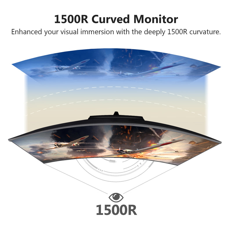 Refurbished: Z-Edge UG30 30" Curved Gaming Monitor 200Hz 1ms WFHD 21:9 Ultrawide Screen