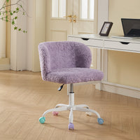 Z-EDGE Modern Home Office Desk Chair with Adjustable Height, 360 Degree Swivel, Smooth-Rolling Wheels, High-Density Foam Cushioning