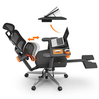 Newtral Ergonomic Office Chair with Footrest - 4D Armrest Recliner Chair