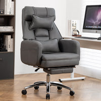 Z-EDGE Swivel Ergonomic Office Chair, High Back Executive Office Chair with Lumbar Support Headrest, Sedentary Comfortable Boss Chair for Home Office