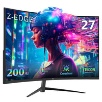 Z-EDGE UG27 27" 200Hz Curved Gaming Monitor