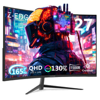 Z-EDGE UG27Q 27'' 165Hz QHD Curvo Monitor Gaming