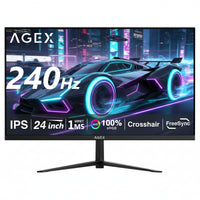 AGEX AG24P 24" 240Hz 1ms IPS Gaming Monitor Full HD 1080P