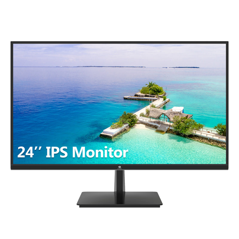 Refurbished: Z-EDGE 24" IPS LED Monitor Full-HD 75Hz 5ms Ultra-Slim Bezel Design Eye-Care Tech