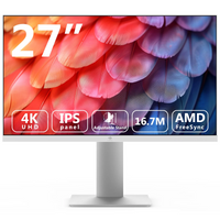 27-inch 75Hz 4K IPS Monitor, White