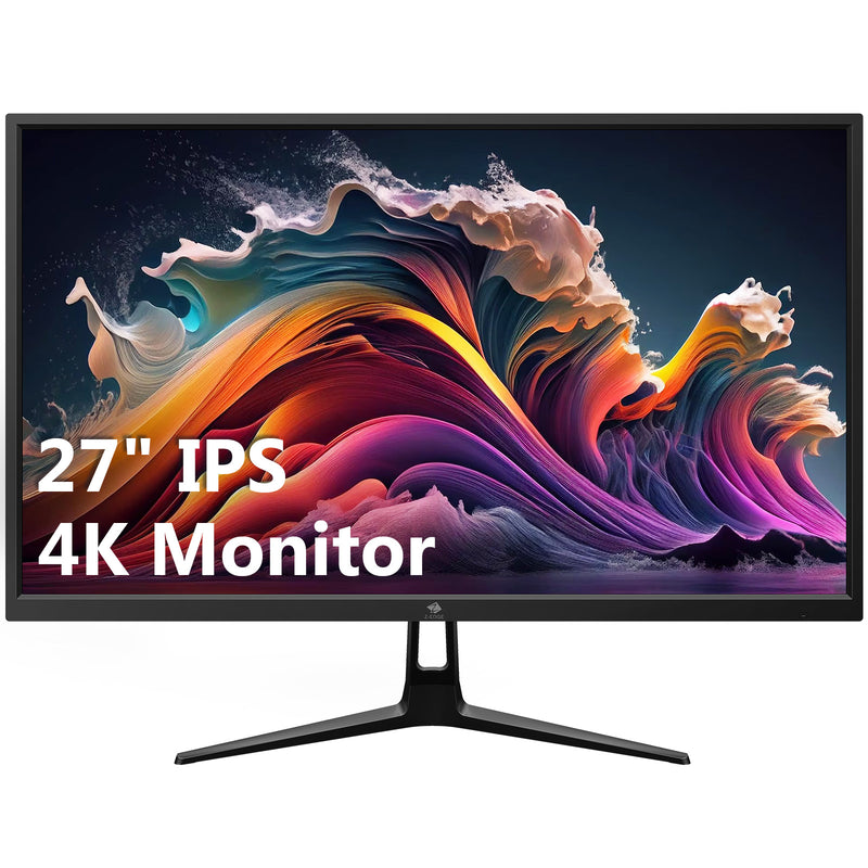 Z-EDGE U27P4K 27 4K Monitor IPS Panel UHD 3840x2160 60Hz Eye-Care Tech  Support VESA mount With USB DP HDMI Port