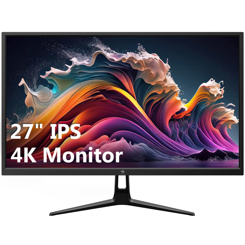 U27P4K 27" 4K IPS モニター UHD 60Hz Eye-Care Tech Support VESA マウント