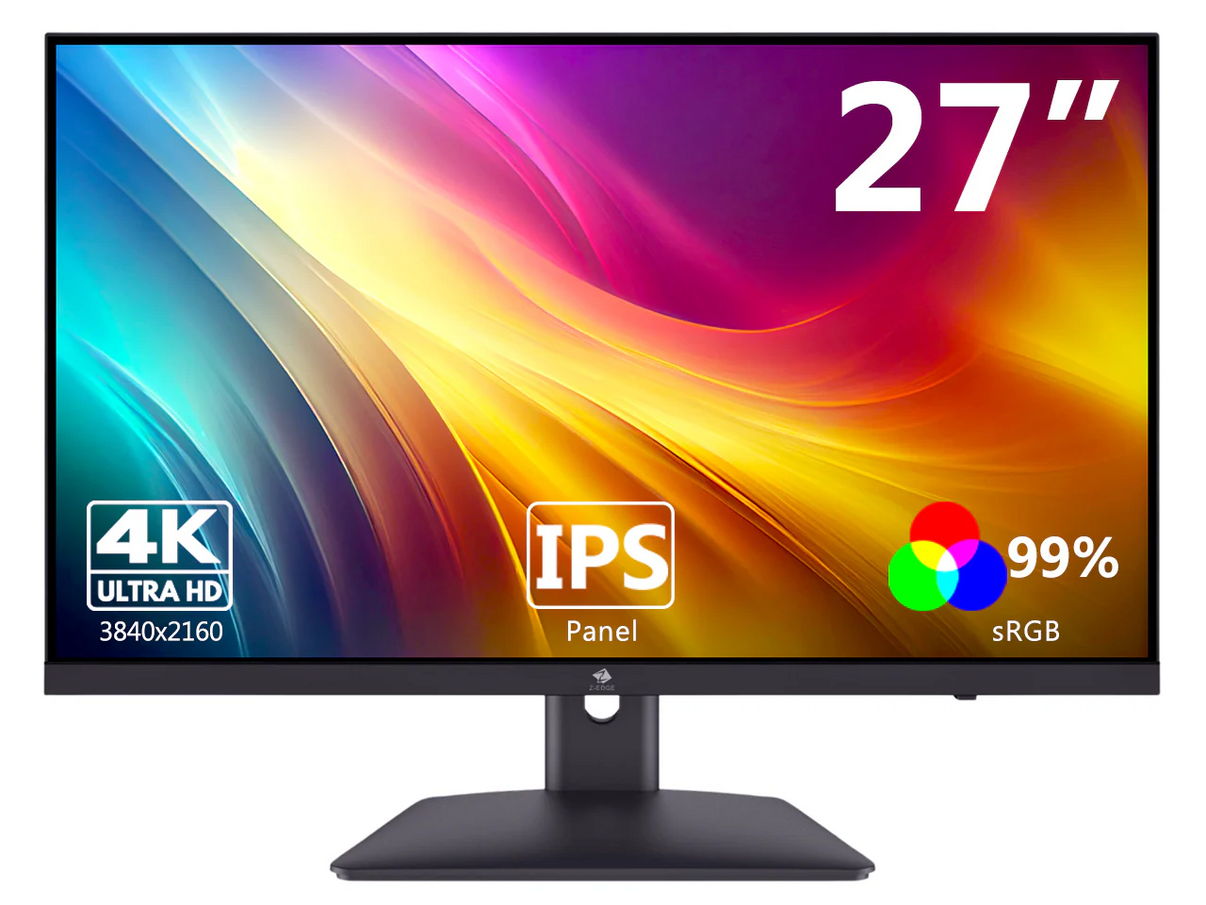 Z-EDGE 27-inch Gaming Monitor Ultra HD 4K, 60Hz Refresh Rate Z-EDGE 27-inch Gaming Monitor Ultra HD 4K, 60Hz Refresh Rate