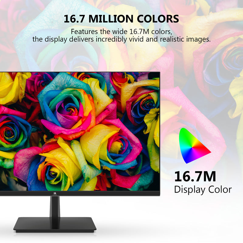 U28I4K 28" 4K IPS Monitor UHD 3840x2160 60Hz 4ms HDMI DP Port Eye-Care FreeSync