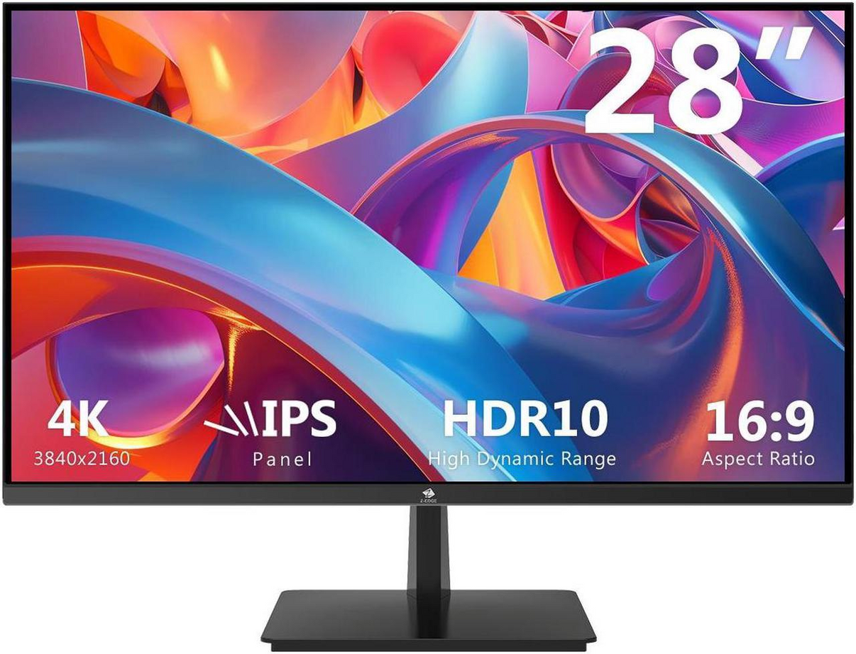Z-EDGE U28I4K 28 インチ 4K IPS モニター UHD 3840x2160 60Hz 4ms Z-EDGE U28I4K 28 インチ 4K IPS モニター UHD 3840x2160 60Hz 4ms