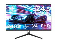 Z-EDGE 24.5" 1080P 1920 x 1080 240 Hz 1 ms Flat Panel Gaming Monitor, FreeSync, 350cd/m², HDMI x 2, DisplayPort x 1, Support VESA Mount
