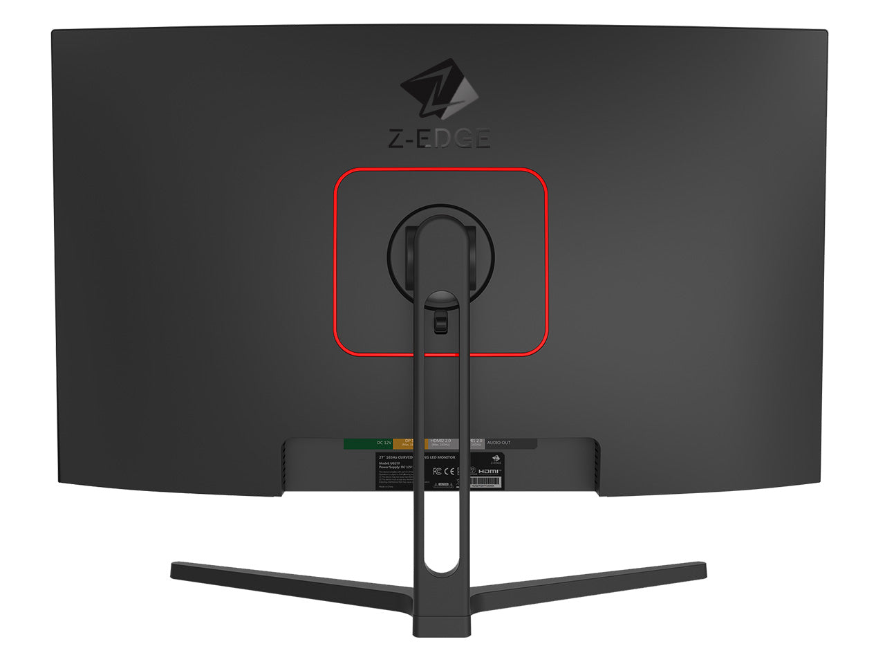 Z-EDGE UG27F 27" 165Hz Curved Gaming Monitor