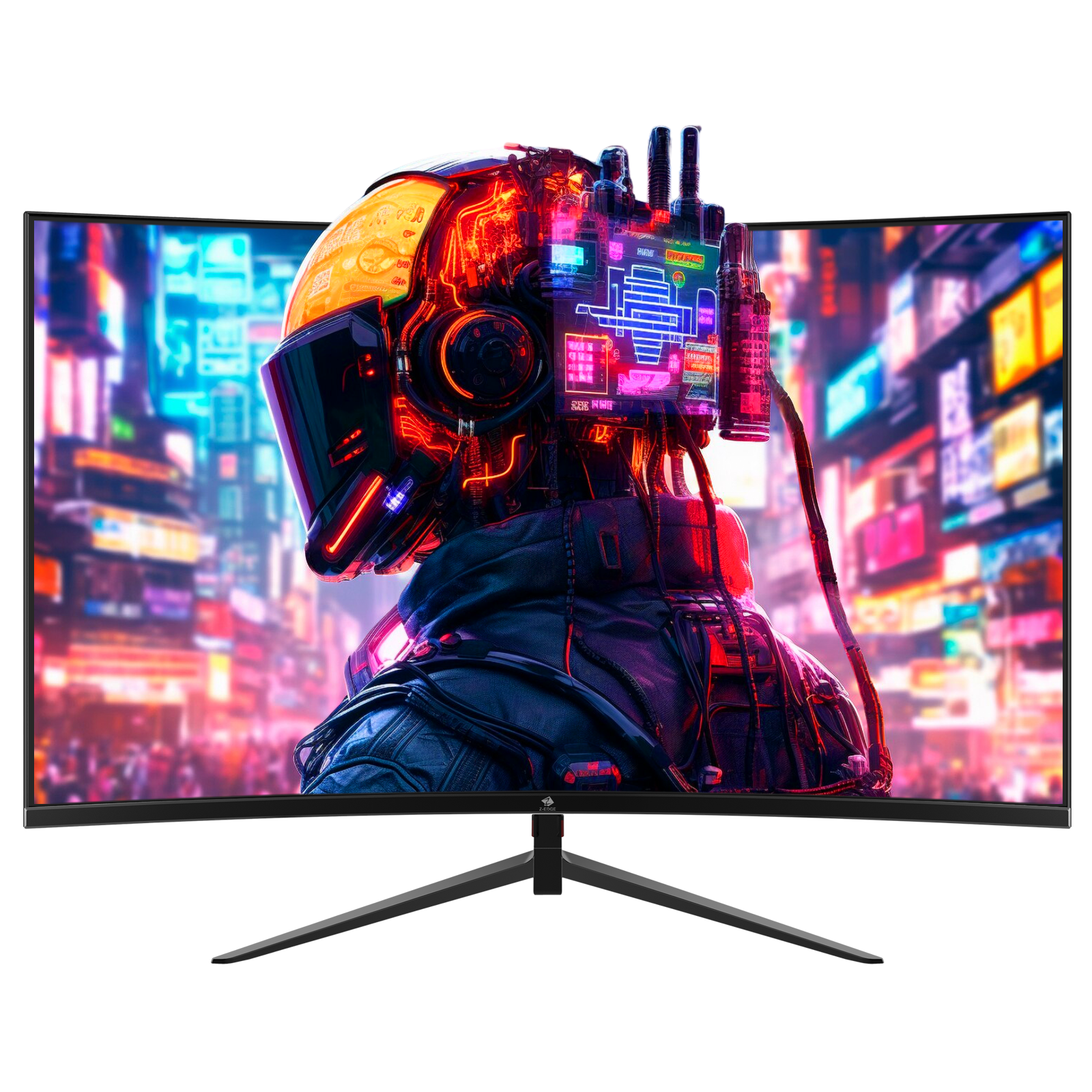 再生品: Z-EDGE 27 インチ 165Hz QHD 曲面ゲーミング モニター