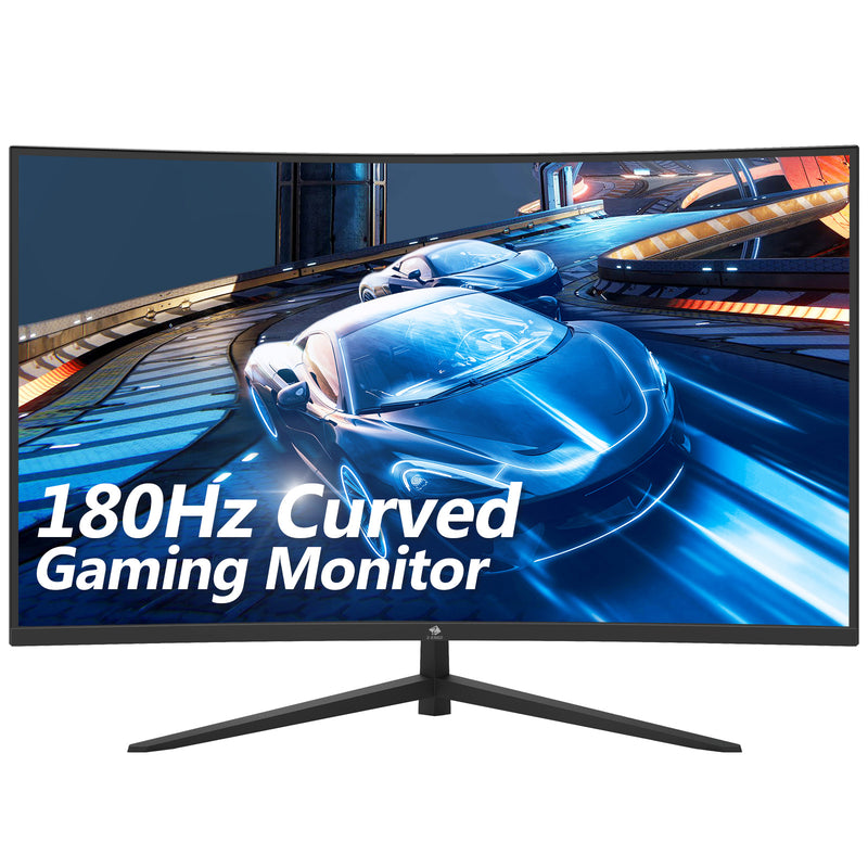 再生品: Z-Edge 32 インチ 1500R 曲面ゲーミング モニター 180Hz 1ms フル HD サポート ウォール マウント