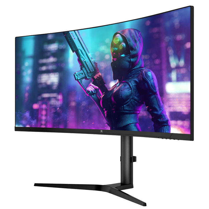 Z-EDGE UG34 34" Ultrawide 2K Curved Gaming Monitor with 165Hz Refresh Rate, AMD Freesync