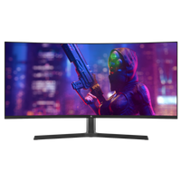 AGEX AG34W 34inch 180Hz 2K WQHD 3440x1440 IPS Ultrawide 21:9 Gaming Monitor, 2x HDMI2.0 2x DP1.4