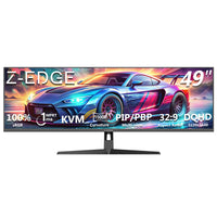 Z-EDGE UG49W 49" 165Hz 32:9 DQHD IPS Curved Gaming Monitor