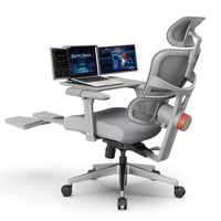 Newtral Ergonomic Office Chair with Footrest - 4D Armrest Recliner Chair