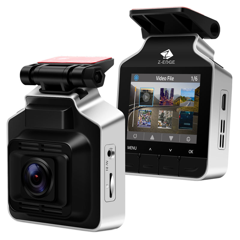 F400G GPS ダッシュカム 2.4" LCD スクリーン 2560x1440 解像度