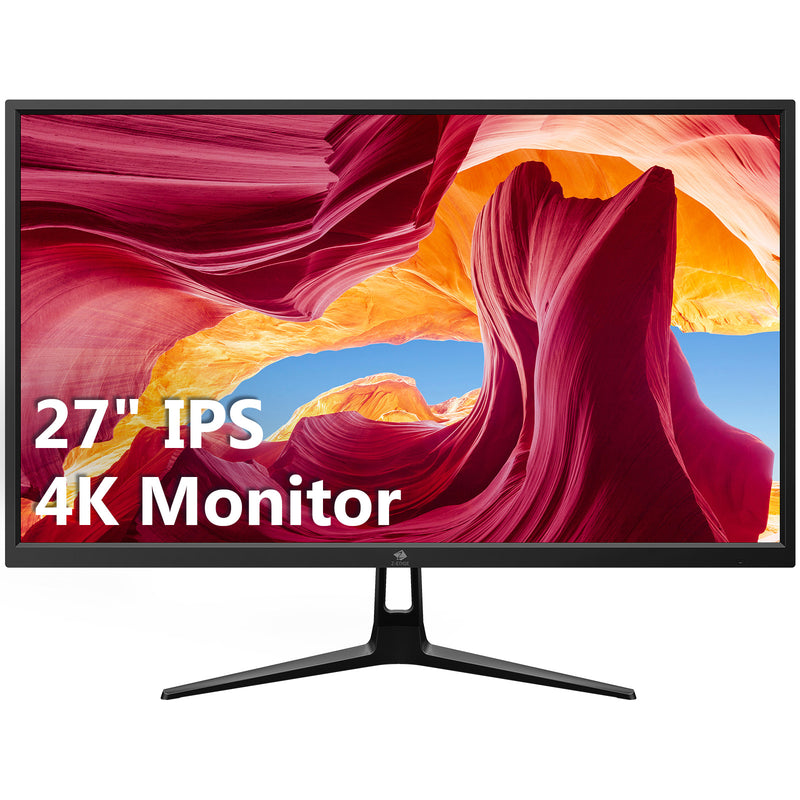 U27P4K 27" 4K IPS モニター UHD 60Hz Eye-Care Tech Support VESA マウント