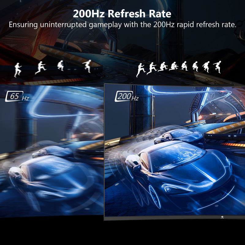 Z-EDGE UG32F 32 inch R3000 Curved Gaming Monitor FHD 200Hz MPRT 1ms Eye-Care Tech Monitor Curved Gaming Monitor  FreeSync