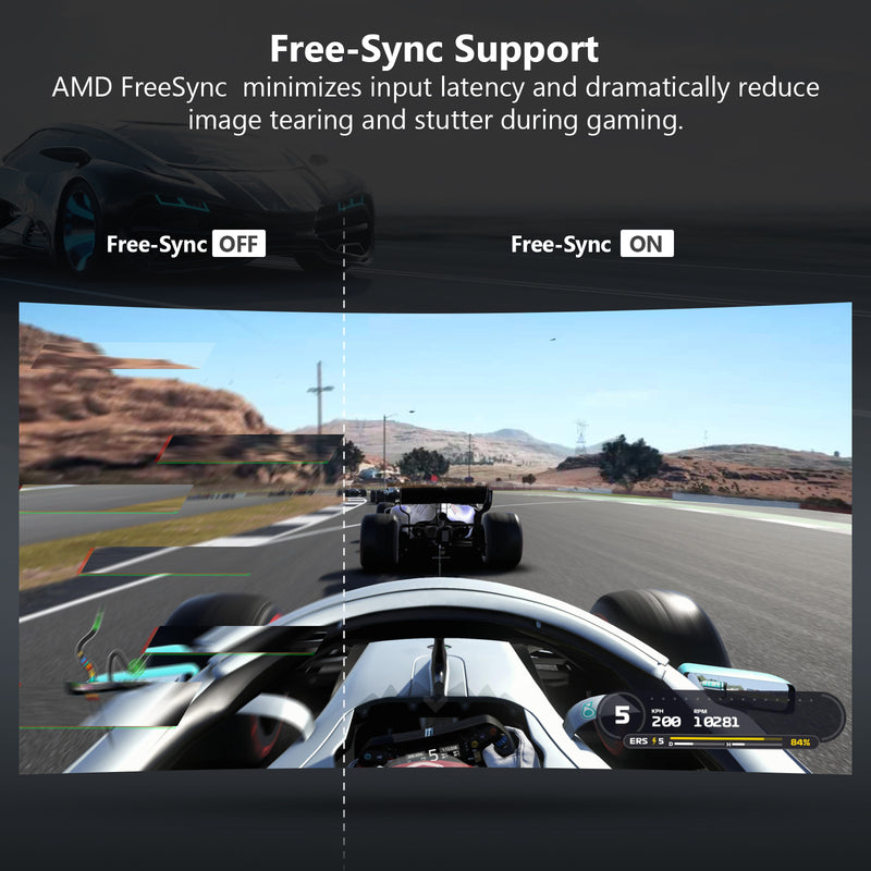 UG32F 32 inch R3000 Curved Gaming Monitor FHD 200Hz MPRT 1ms Eye-Care Tech Monitor Curved Gaming Monitor  FreeSync