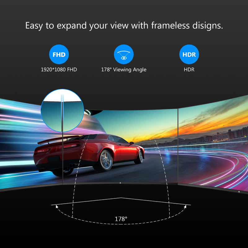 Z-EDGE UG32F 32 inch Curved Gaming Monitor FHD 200Hz MPRT 1ms, Full HD, HDR support, 178° Viewing Angle  
