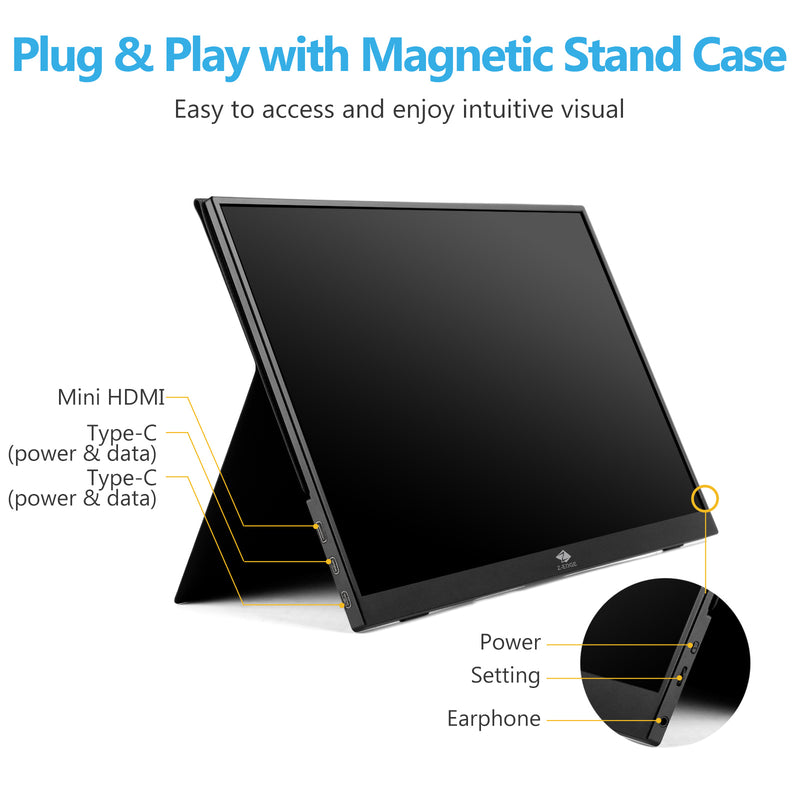 NEW Portable Monitor 15.6