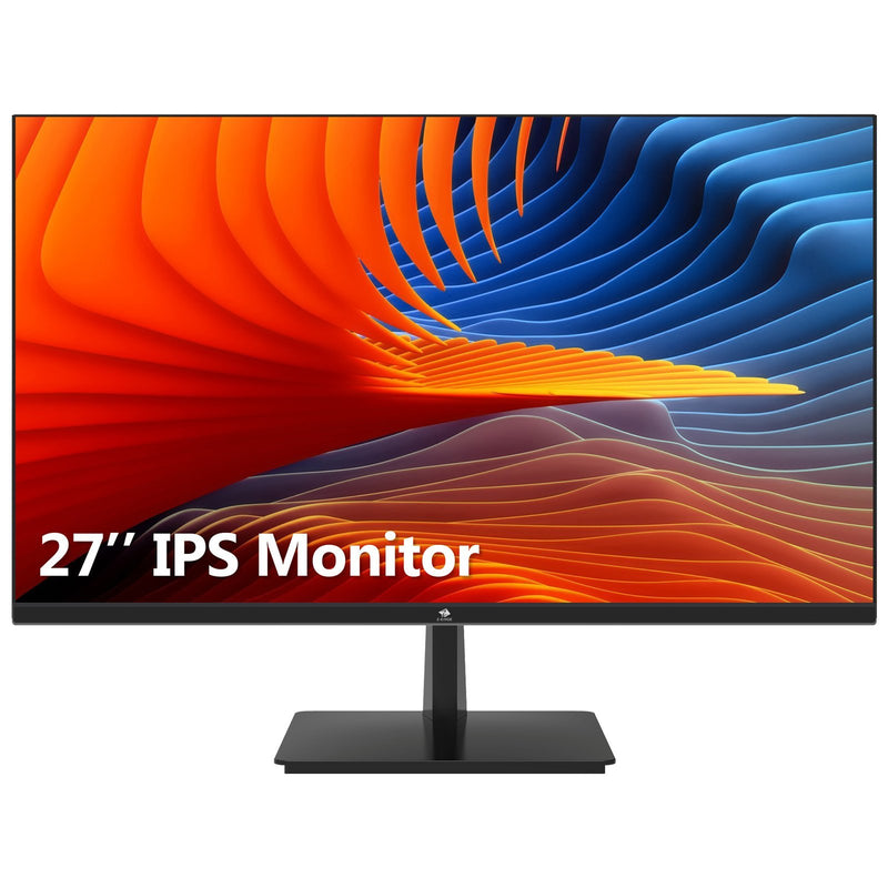 U27I 27" IPS Monitor FHD 75Hz 5ms Frameless Design Eye-Care Tech Monitor IPS Monitor 