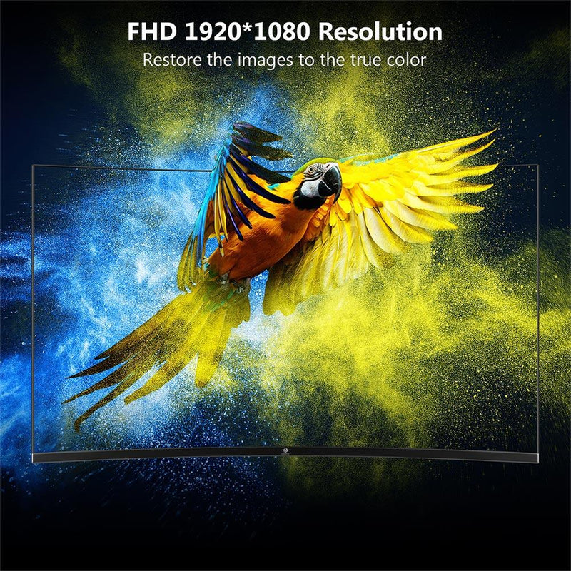 UG24 24" R1650 Curved Gaming Monitor FHD 200Hz MPRT 1ms Monitor Curved Gaming Monitor 
