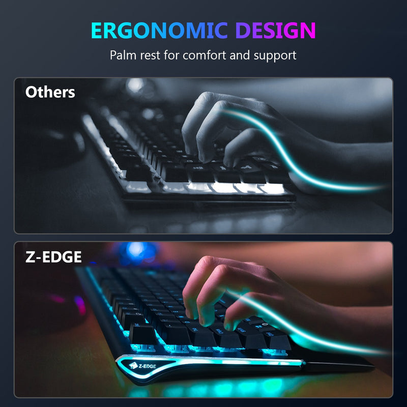 Gioco meccanico Z-EDGE UK108 RGBGioco meccanico Z-EDGE UK108 RGB  